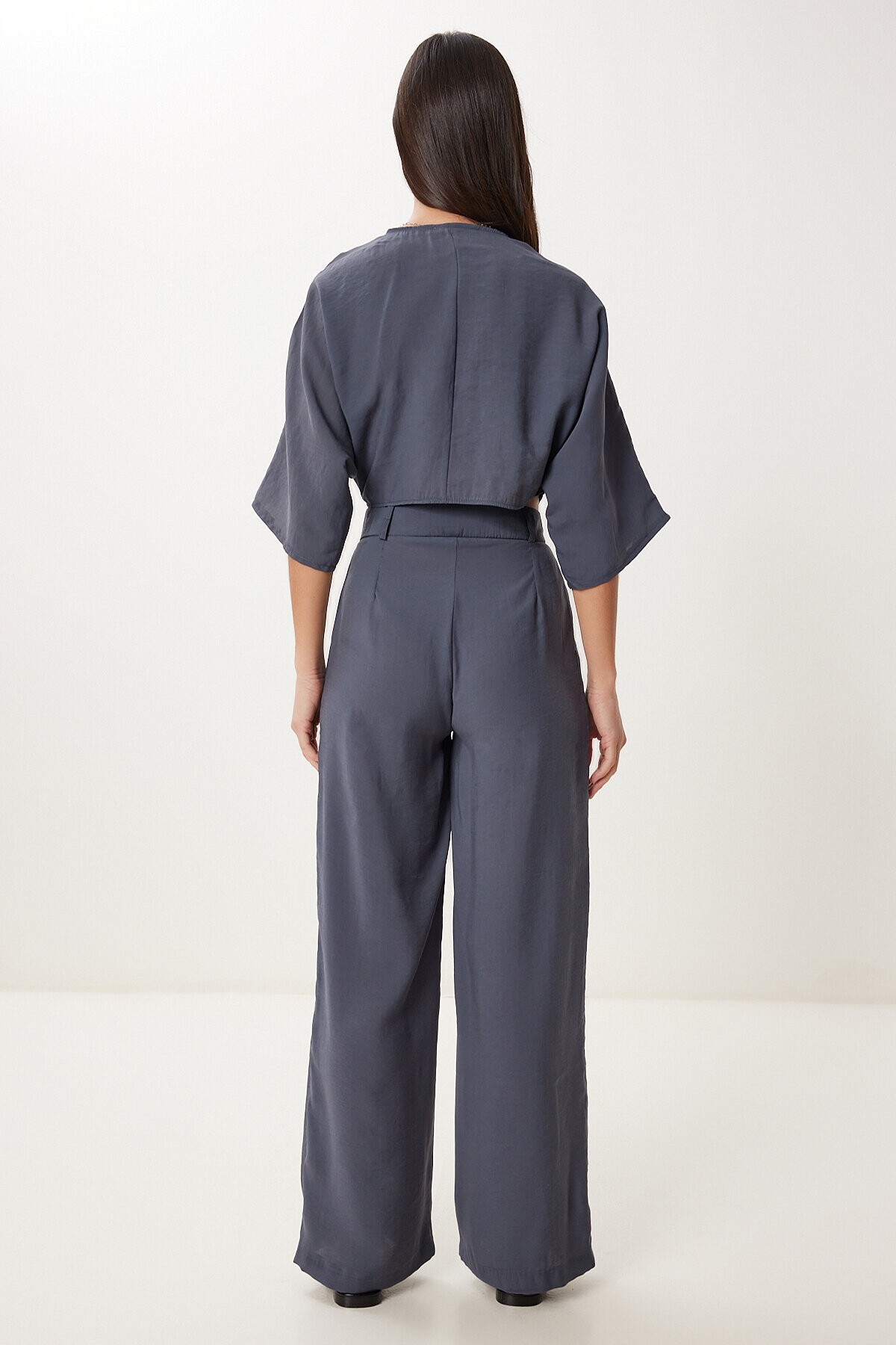 Modal Bluz Pantolon Takım ANTRASİT HBV0008