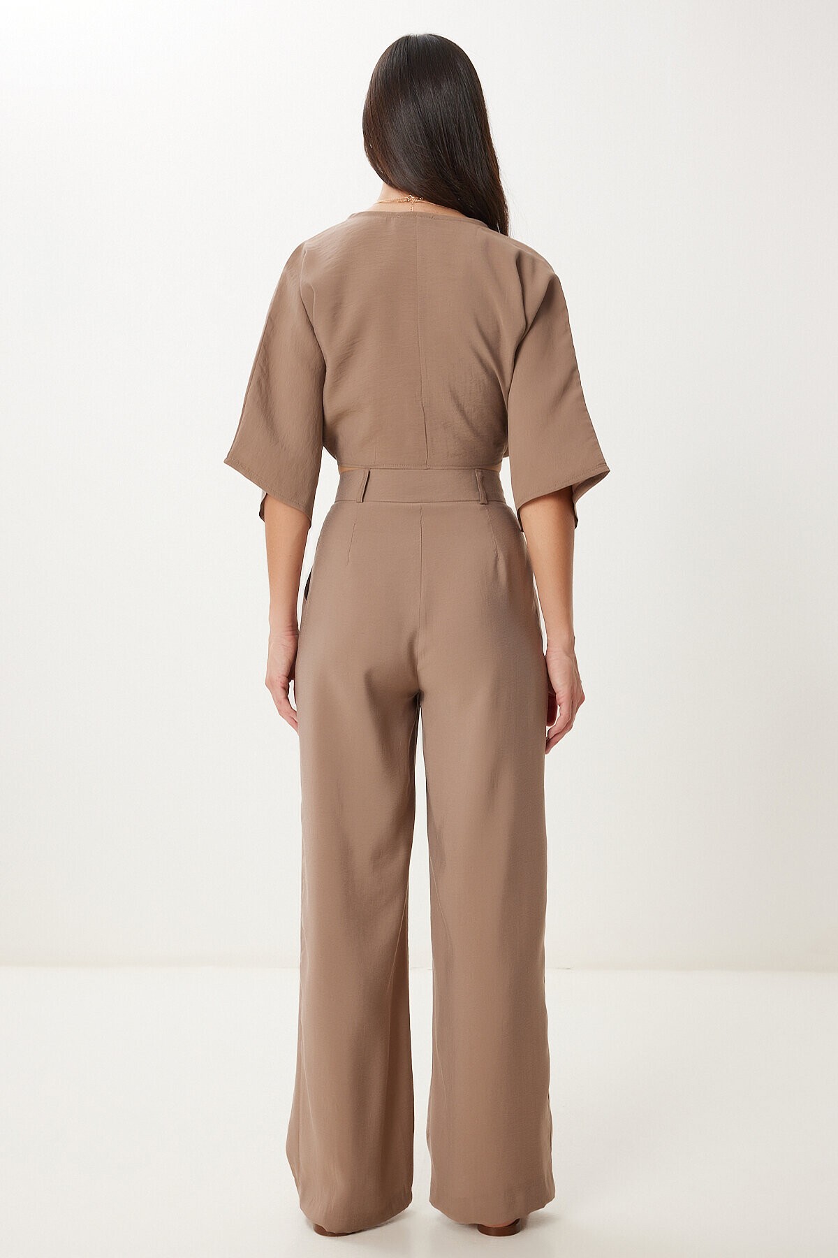 Modal Bluz Pantolon Takım VİZON LBV0069