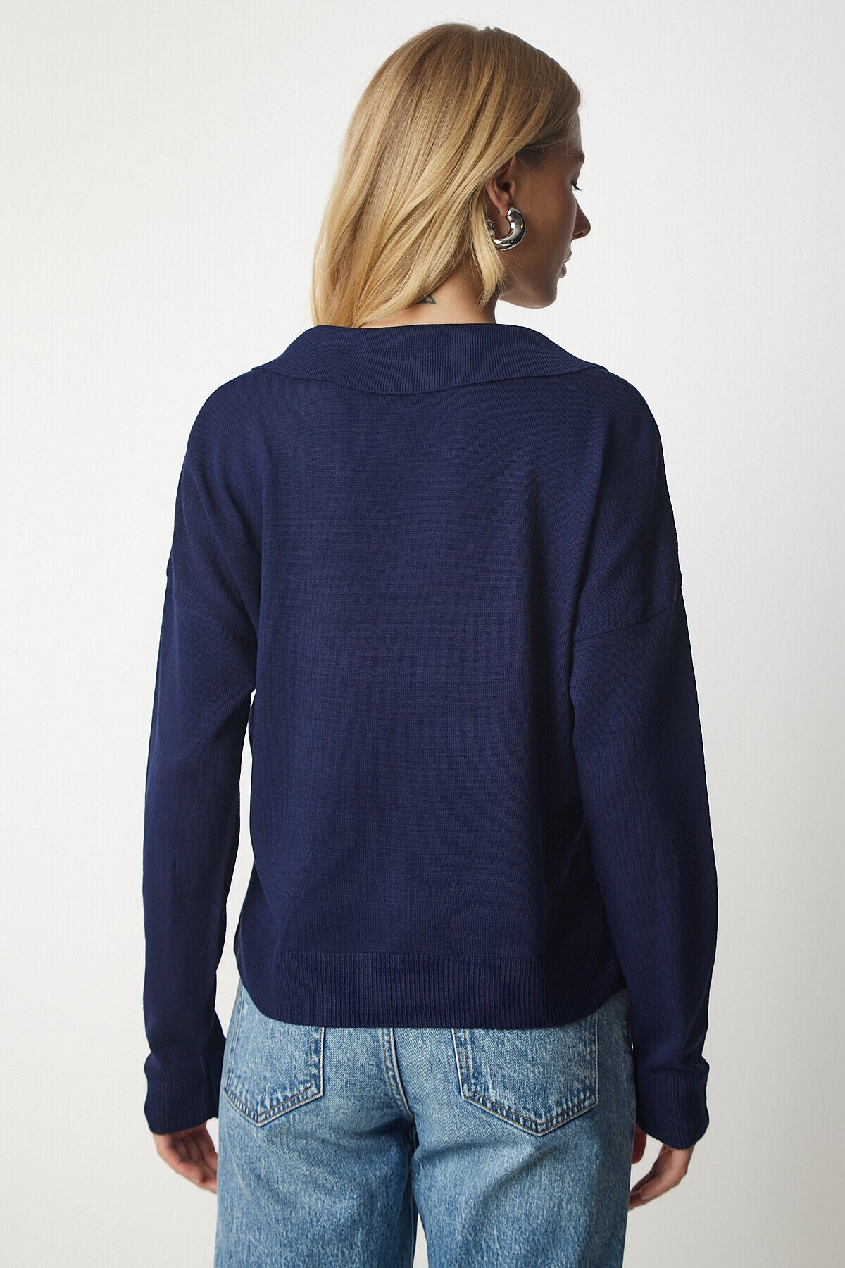 Polo Yaka Basic Kazak LACİVERT LBV0015