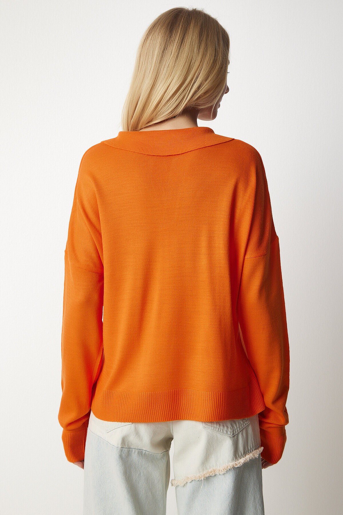 Polo Yaka Basic Kazak ORANJ LBV0015