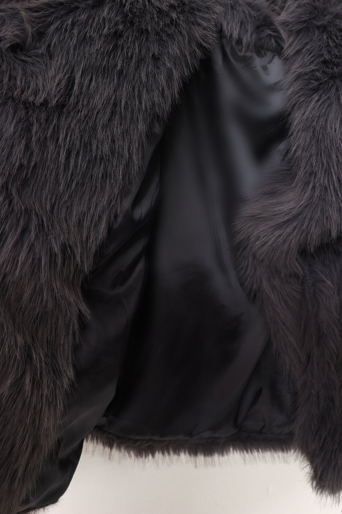Suni Kürk Ceket GRİ LAX0001