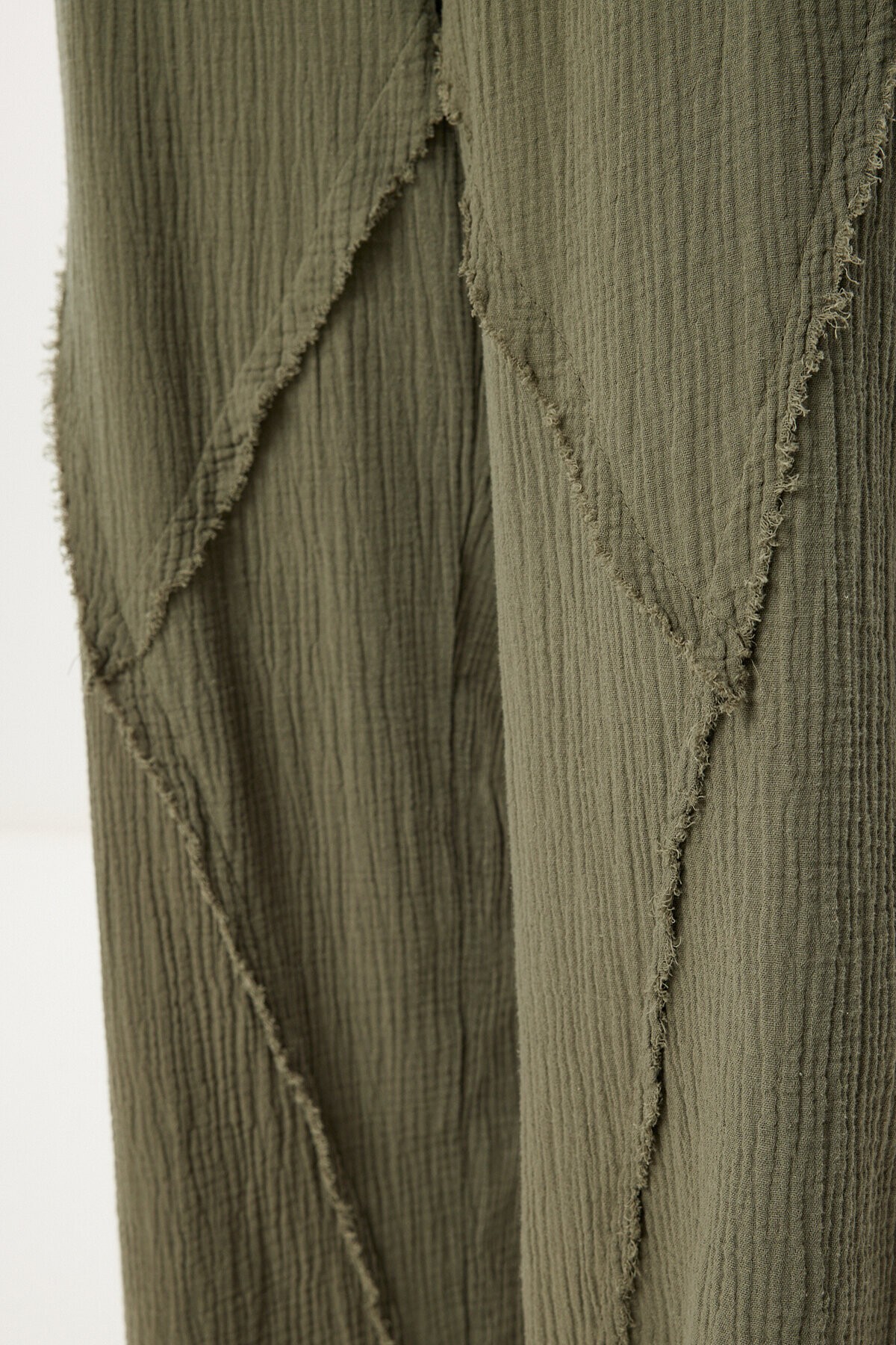 Püsküllü Müslin Pantolon HAKİ LBV0064