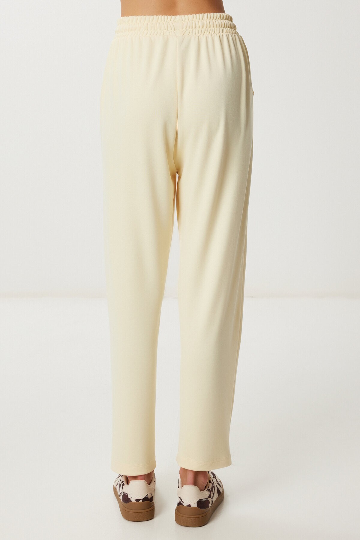 Modal Bluz Pantolon Takım SARI LDZ0039