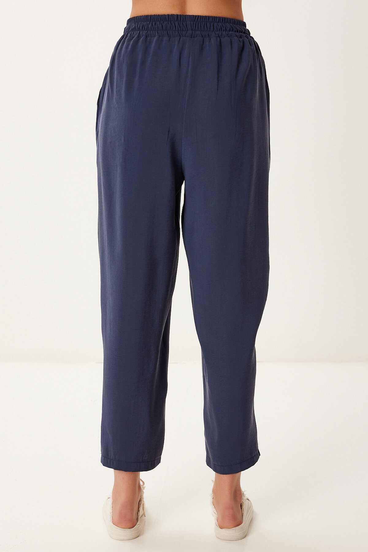 Kolsuz Bluz Pantolon Takım LACİVERT LMC0058
