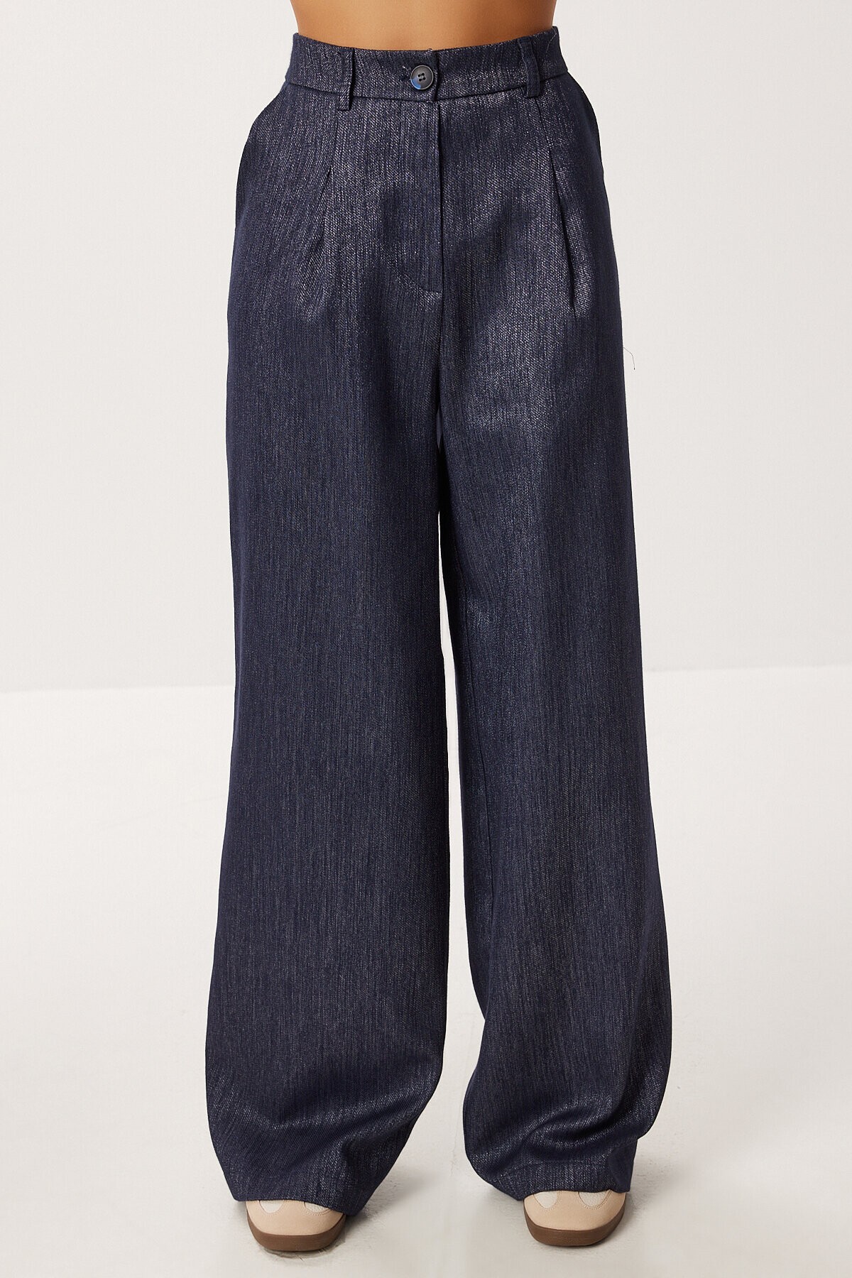 Denim Ceket Pantolon Takım LACİVERT LRG0058