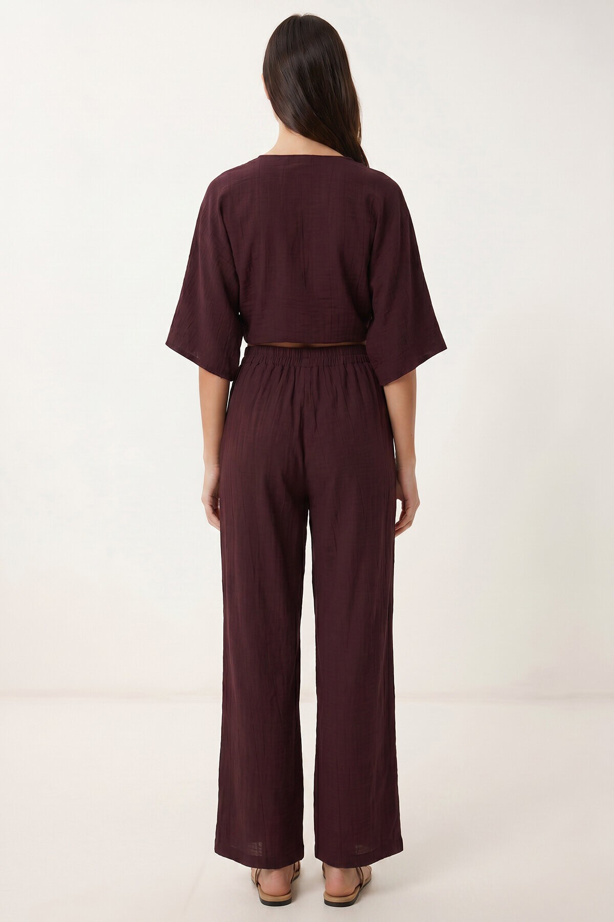 Bağlamalı Alt-Üst Ayrobin Takım MÜRDÜM LFW0028