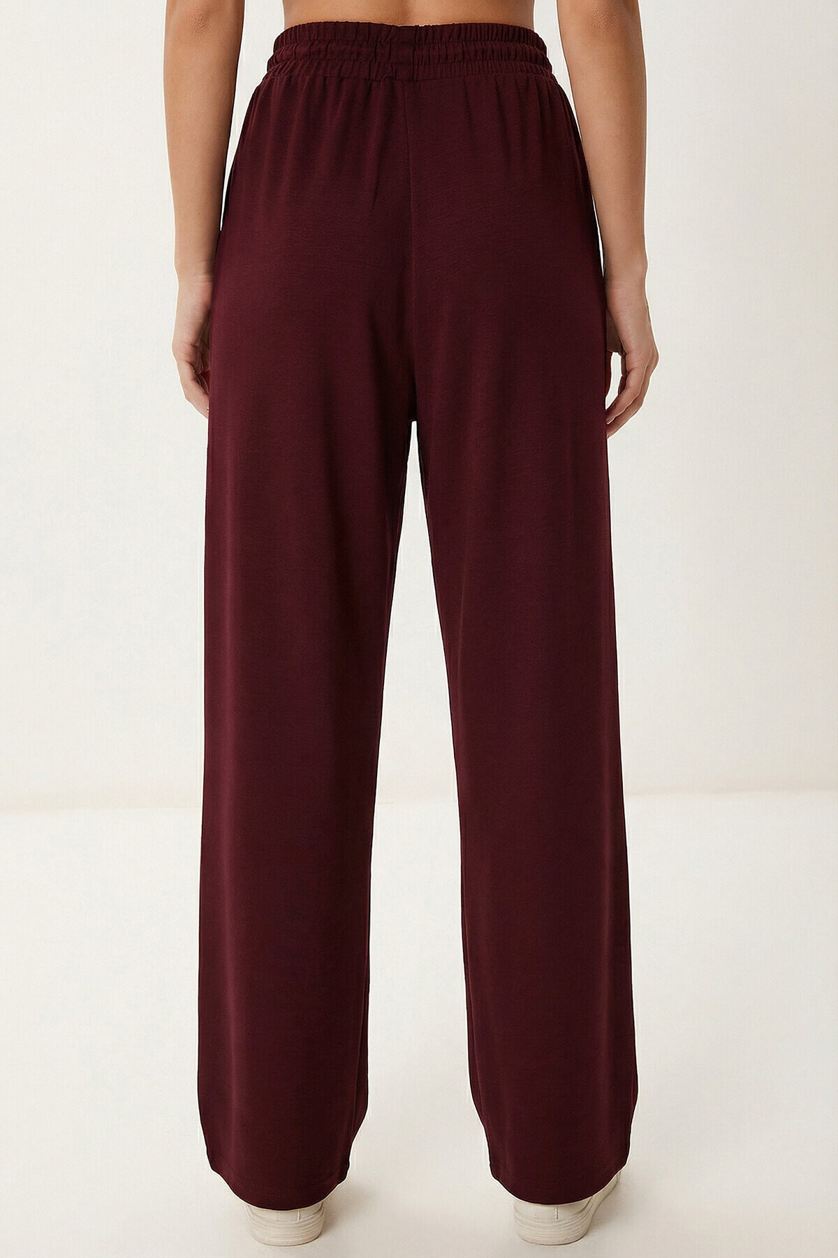 Rahat Esnek Modal Alt-Üst Takım BORDO LZV0056