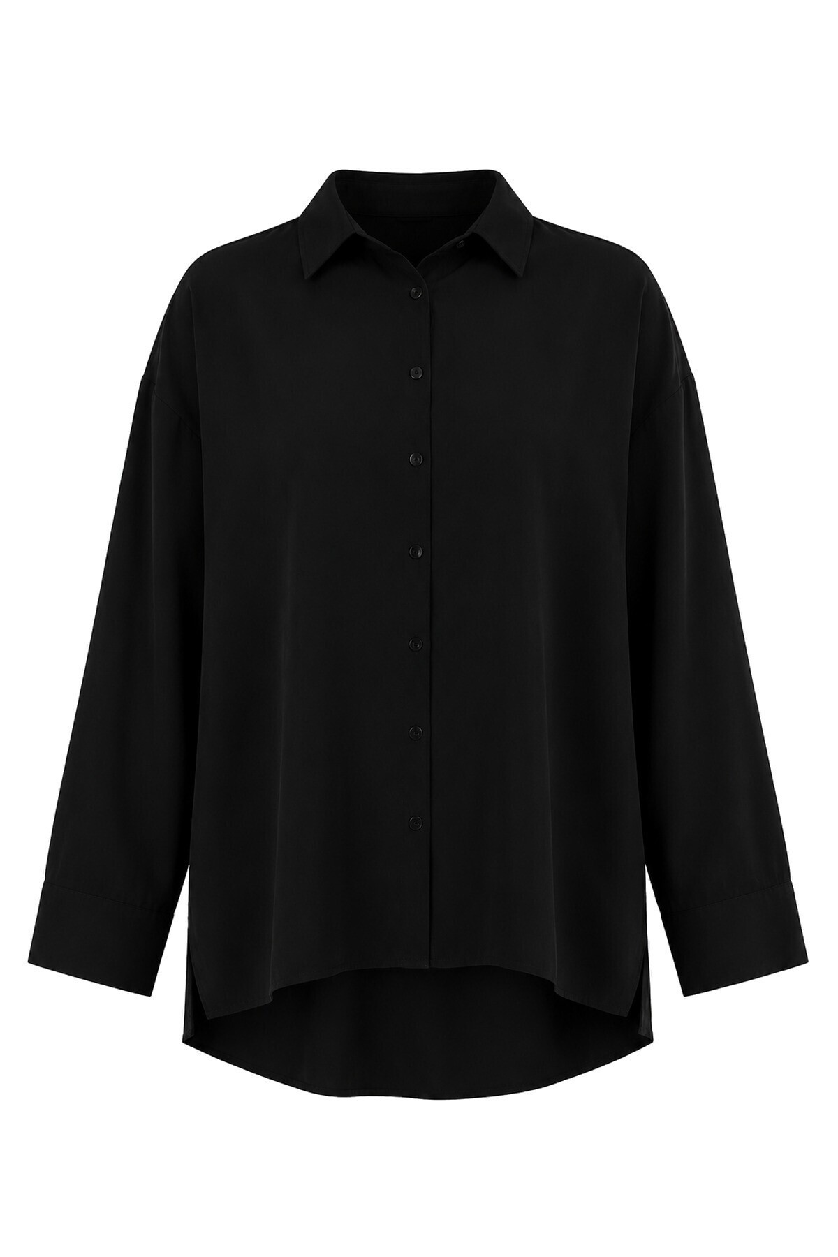 3’lü Gömlek Bluz Pantolon Gabardin Takım SİYAH LBY0071