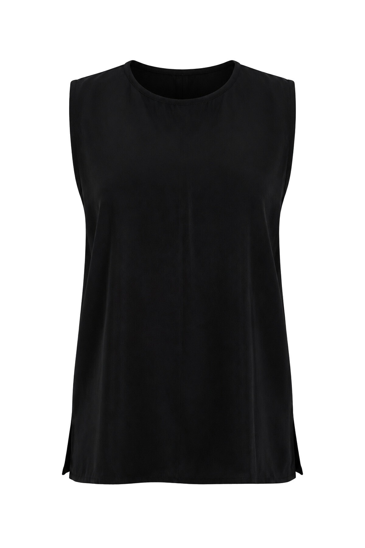 3’lü Gömlek Bluz Pantolon Gabardin Takım SİYAH LBY0071