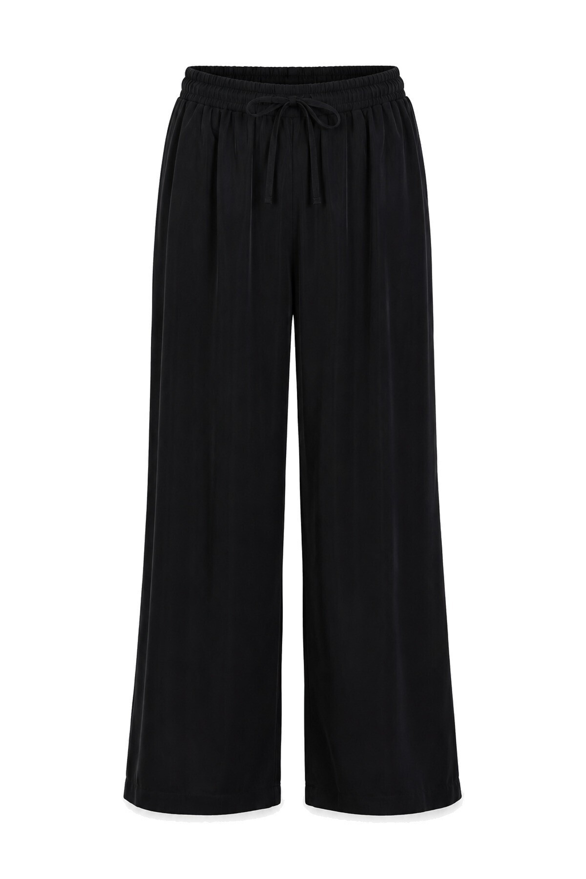 3’lü Gömlek Bluz Pantolon Gabardin Takım SİYAH LBY0071