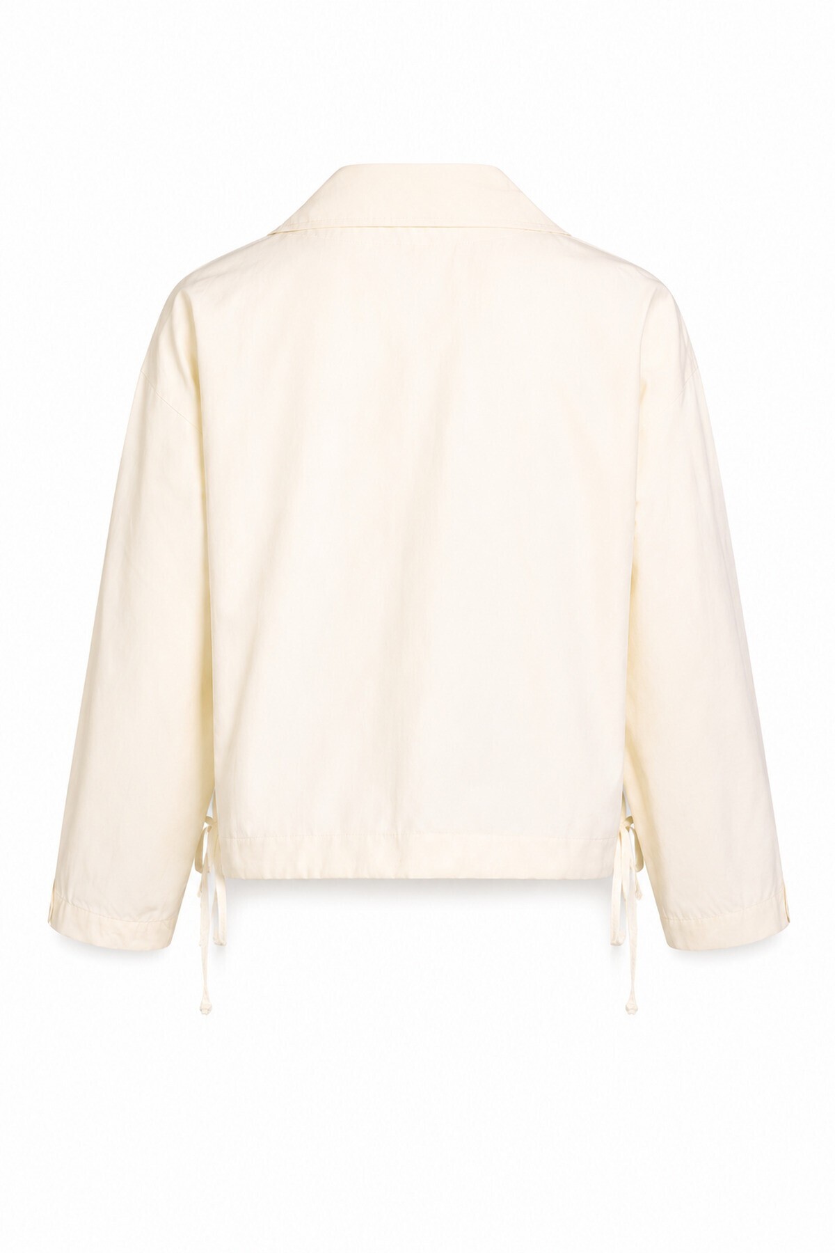 Kısa Poplin Trençkot KEMİK LBY0069