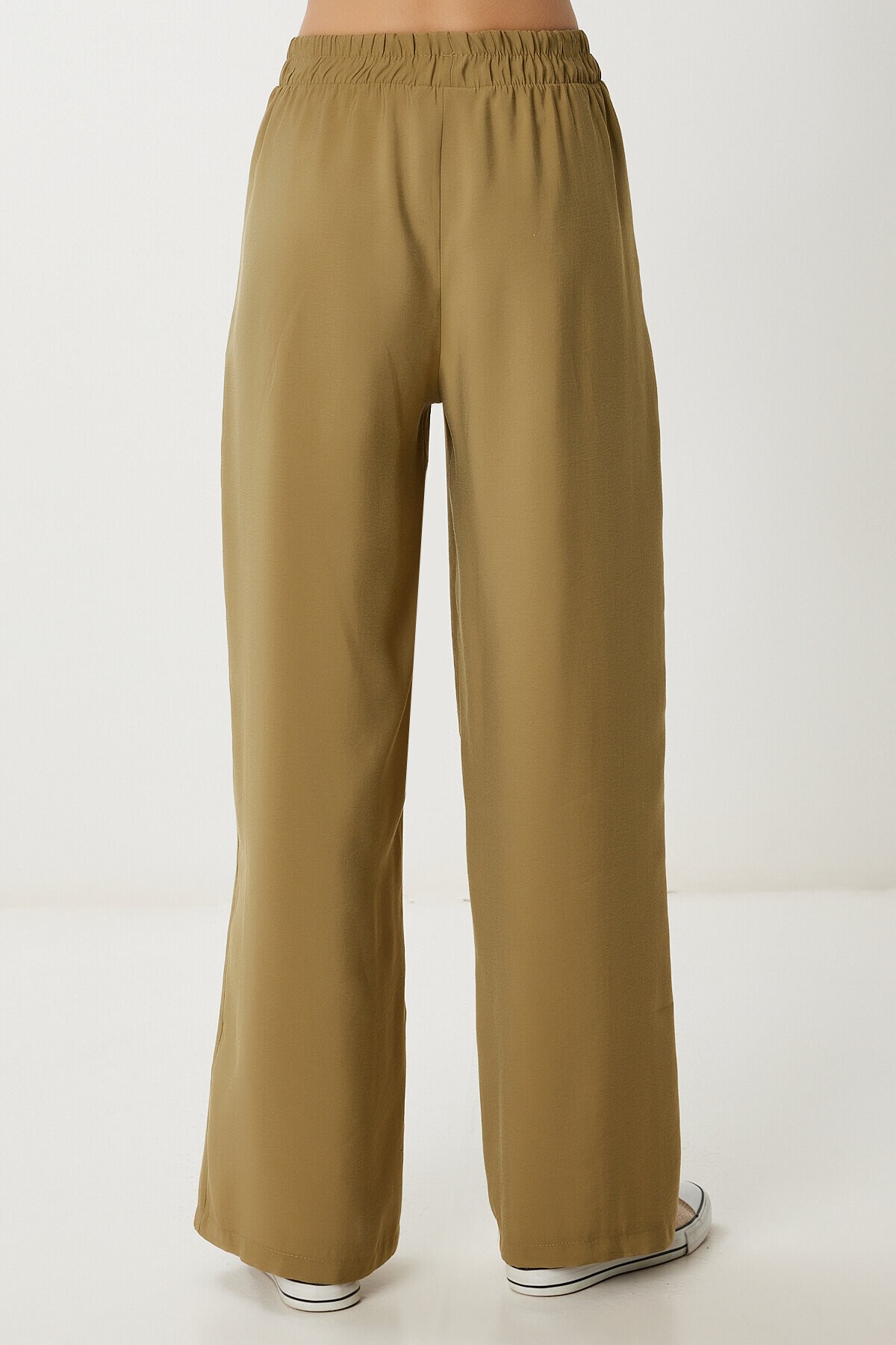 Modal Gömlek Pantolon Takım ZEYTİN YEŞİLİ LBV0063