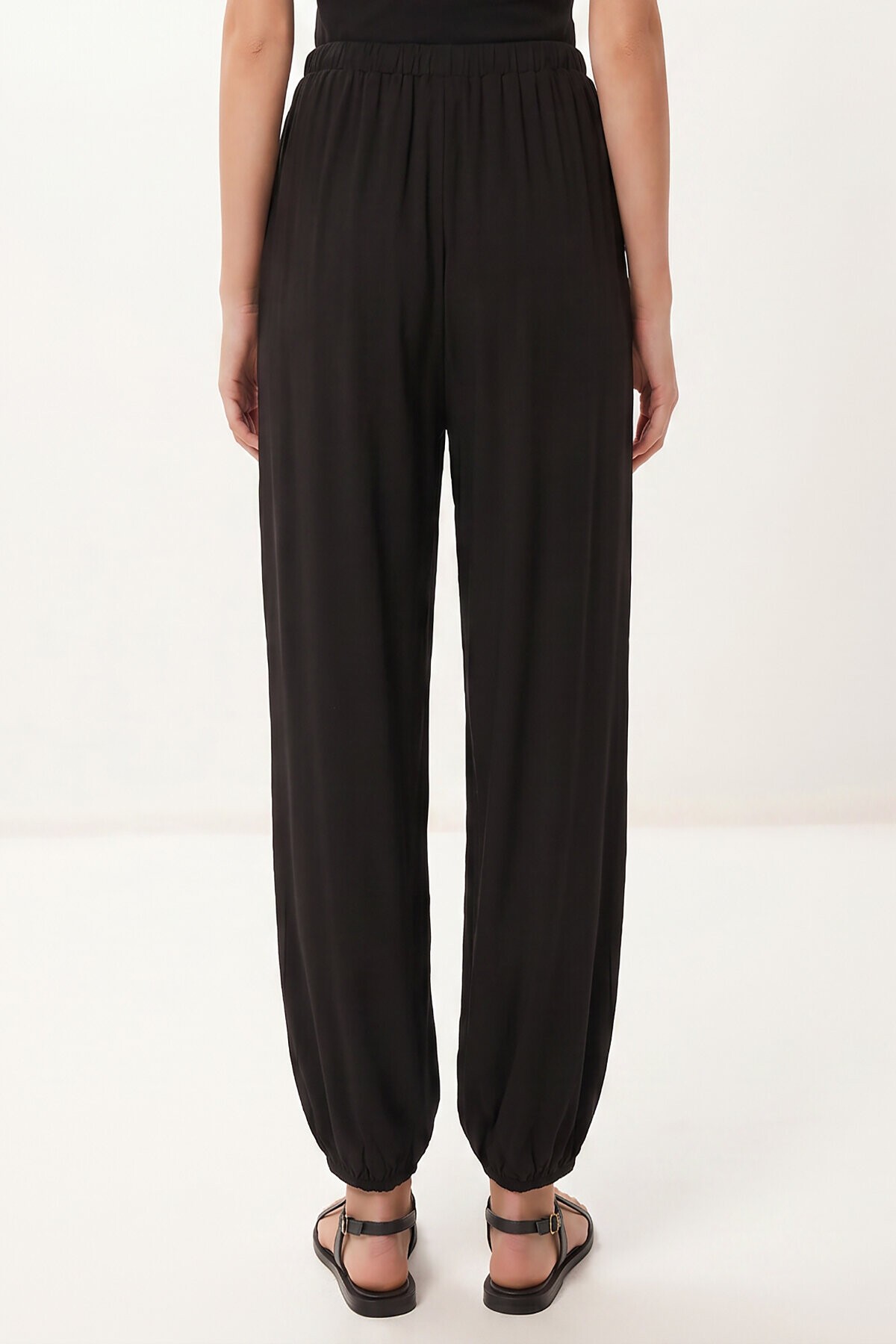 Yumuşak Dokulu Kaşmir Alt-Üst Takım SİYAH LFW0026