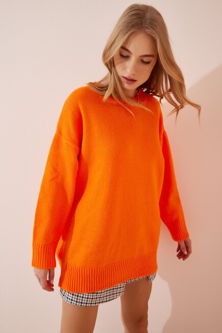 Oversize Triko Kazak ORANJ LPN0001