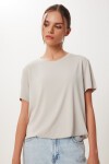 2’li Paket Basic Modal Örme T-shirt LACİVERT TAŞ HFN0002