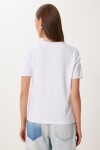 2’li Paket Basic Pamuklu Örme T-shirt SİYAH BEYAZ HUB0001