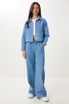 Denim Ceket Pantolon Takım AÇIK MAVİ LAC0003
