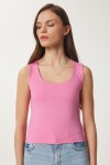 Kolsuz Sandy Bluz PEMBE LAN0029