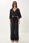 Modal Bluz Pantolon Takım SİYAH LBV0069