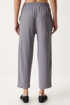 Örme Kimono Pantolon Takımı TAŞ GRİSİ LBY0001