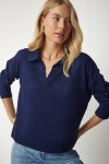 Polo Yaka Basic Kazak LACİVERT LBV0015