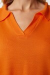 Polo Yaka Basic Kazak ORANJ LBV0015