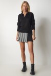 Polo Yaka Basic Kazak SİYAH LBV0015