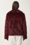 Suni Kürk Ceket BORDO LAX0001