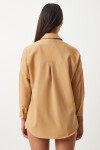 Oversize Basic Gömlek CAMEL LDD0003
