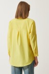Oversize Basic Gömlek SARI LDD0003