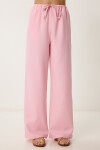 Keten Gömlek Pantolon Takım PEMBE LDP0058