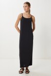 Askılı Basic Sandy Elbise SİYAH LDZ0046