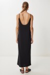 Askılı Basic Sandy Elbise SİYAH LDZ0046