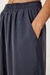 Askılı Modal Bluz Pantolon Takım ANTRASİT LMC0065