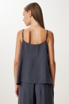 Askılı Modal Bluz Pantolon Takım ANTRASİT LMC0065