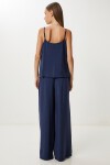 Askılı Modal Bluz Pantolon Takım LACİVERT LMC0065