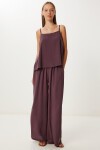Askılı Modal Bluz Pantolon Takım MÜRDÜM LMC0065