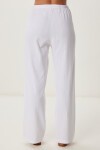 Keten Bluz Pantolon Takım BEYAZ LMC0062