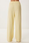 Keten Bluz Pantolon Takım SARI LMC0062