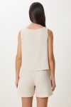 Müslin Bluz Şort Takım KREM LMC0063
