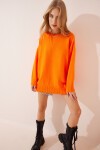 Oversize Triko Kazak ORANJ LPN0001