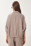 Safari Gömlek Pantolon Takım VİZON LDP0044