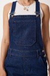 Askılı Denim Bahçıvan Tulum KOYU MAVİ LRV0006