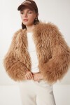 Suni Kürk Ceket CAMEL LFN0074