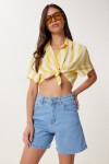 Bermuda Denim Şort MAVİ LUT0017
