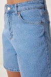 Bermuda Denim Şort MAVİ LUT0017