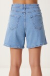 Bermuda Denim Şort MAVİ LUT0017