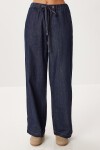 Gold Düğmeli Denim Ceket Pantolon Takım KOYU MAVİ LRI0014