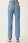 Orta Bel Straight Jeans AÇIK MAVİ LUT0010