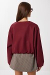 Soft Kaşe Bomber Ceket BORDO LUB0248